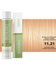 Colore capelli in olio senza ammoniaca 11.21 Nuance Biondo Chiarissimo Irisée Cenere Superschiarente Napura Inoilnuance 60ml