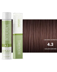 Colore capelli in olio senza ammoniaca 4.3 Nuance castano dorato Napura Inoilnuance 60ml