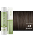 Colore capelli in olio senza ammoniaca 4.8 Nuance Castano Moka Napura Inoilnuance 60ml