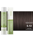 Colore capelli in olio senza ammoniaca 5.13 Nuance Castano Chiaro Cenere Dorato Napura Inoilnuance 60ml