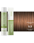 Colore capelli in olio senza ammoniaca 5.3 Nuance Castano Chiaro Dorato Napura Inoilnuance 60ml