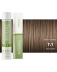 Colore capelli in olio senza ammoniaca 7.1 Nuance Biondo Cenere Napura Inoilnuance 60ml
