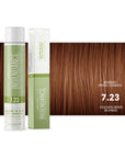 Colore capelli in olio senza ammoniaca 7.23 Nuance Biondo Irisée Dorato Napura Inoilnuance 60ml
