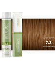 Colore capelli in olio senza ammoniaca 7.3 Nuance Biondo Dorato Napura Inoilnuance 60ml