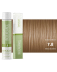 Colore capelli in olio senza ammoniaca 7.8 Nuance Biondo Moka Napura Inoilnuance 60ml