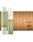 Colore capelli in olio senza ammoniaca 8.3 Nuance Biondo Chiaro Dorato Napura Inoilnuance 60ml