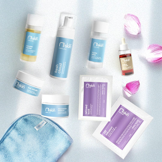 Routine for turned off and dehydrated skin