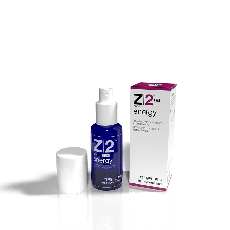 trattamento coadiuvante anticaduta Napura Z2 Energy spray per cute normale 50ml