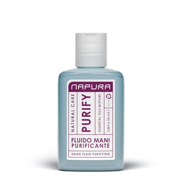 Purify fluid hand purifying hands